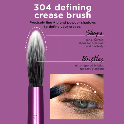 REAL TECHNIQUES Everyday Eye Essentials Makeup Brush Kit