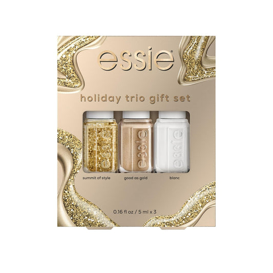 ESSIE Salon-Quality Nail Polish Trio Set