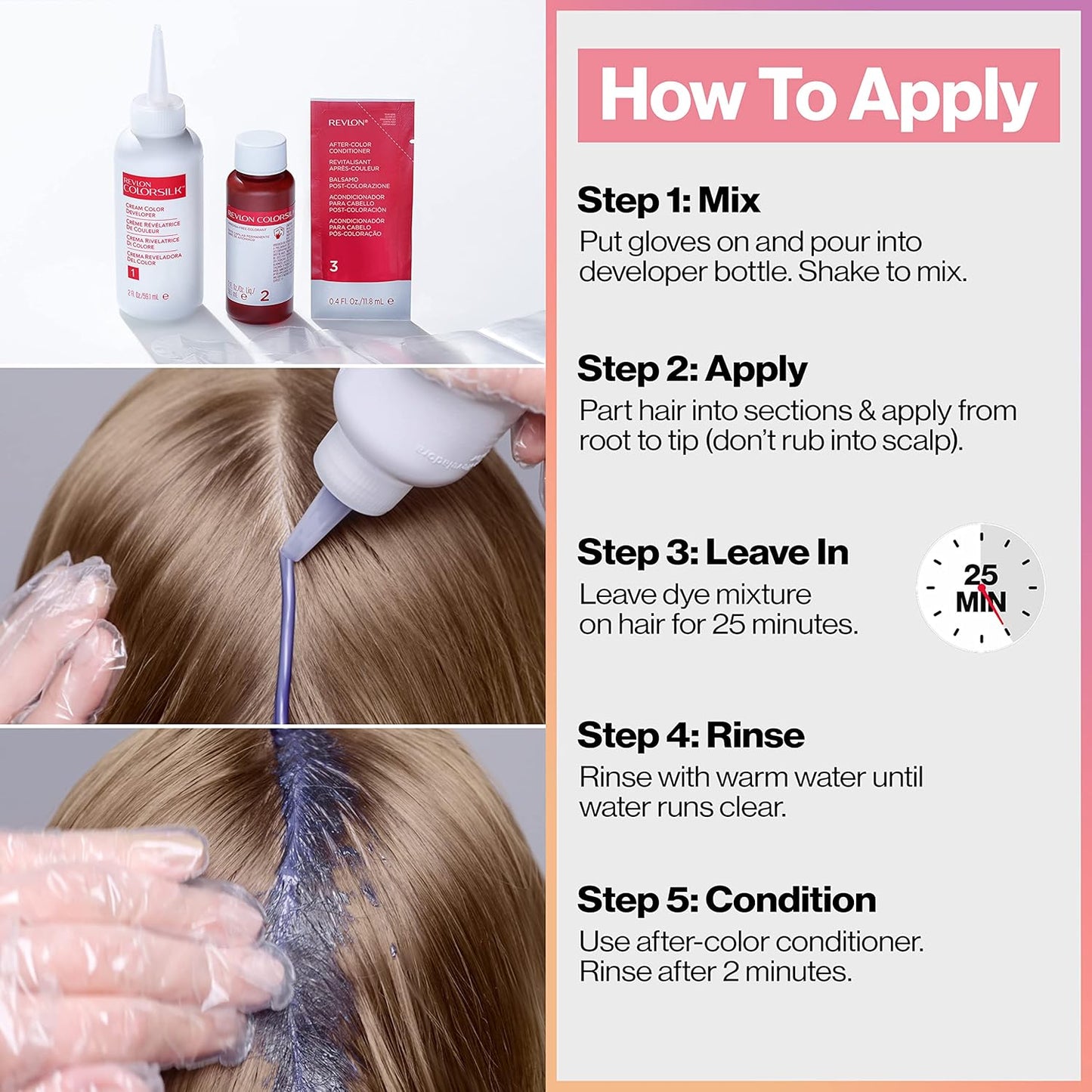 REVLON ColorSilk Digitones Salon-Quality Hair Color