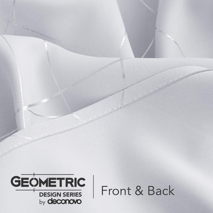 Geometric Blackout Curtains, 2 Panels