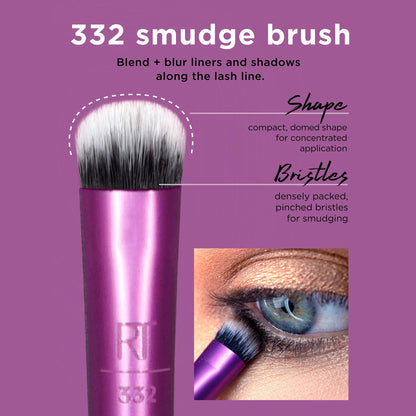 REAL TECHNIQUES Everyday Eye Essentials Makeup Brush Kit