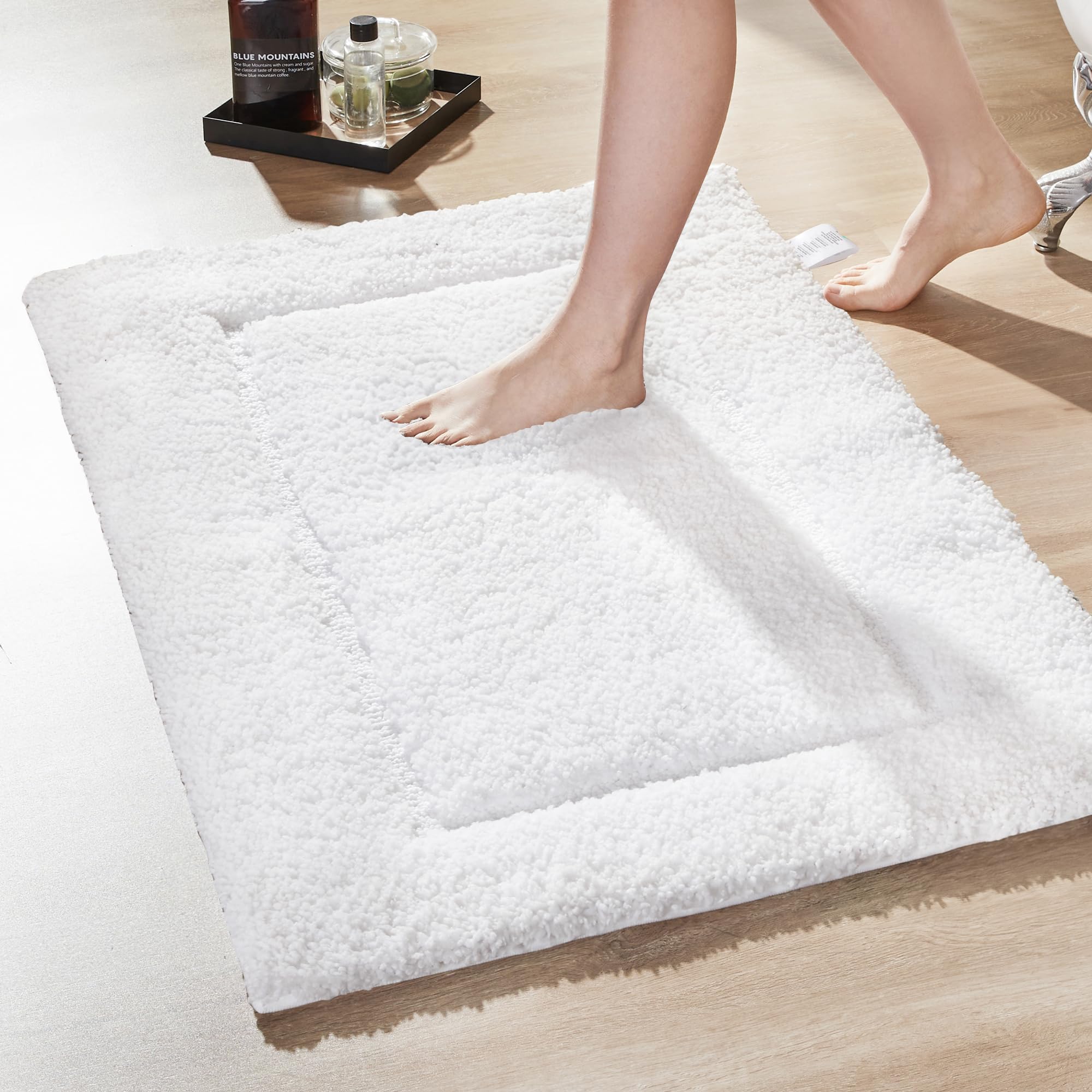 Quick Dry Plush Bathroom Rug
