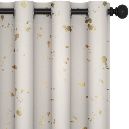 Thermal Blackout Curtains, Noise-Reducing, 2 Panels