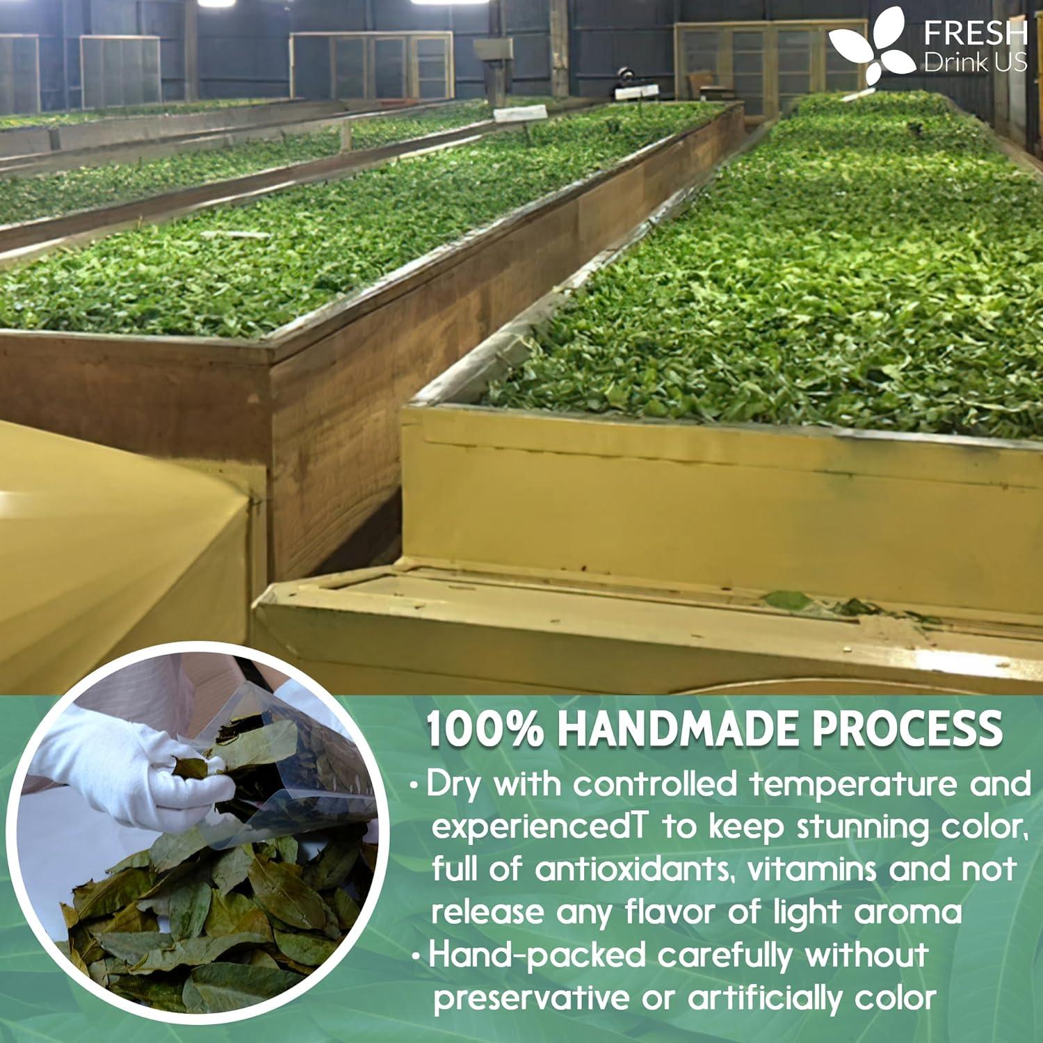 Natural Banaba Dried Leaves, Tea Bags, Powder, Whole Banaba Leaves, 100% Pure Dried Banaba Leaves, Banaba Leaf Tea, No Additives, No Caffeine, Vegan