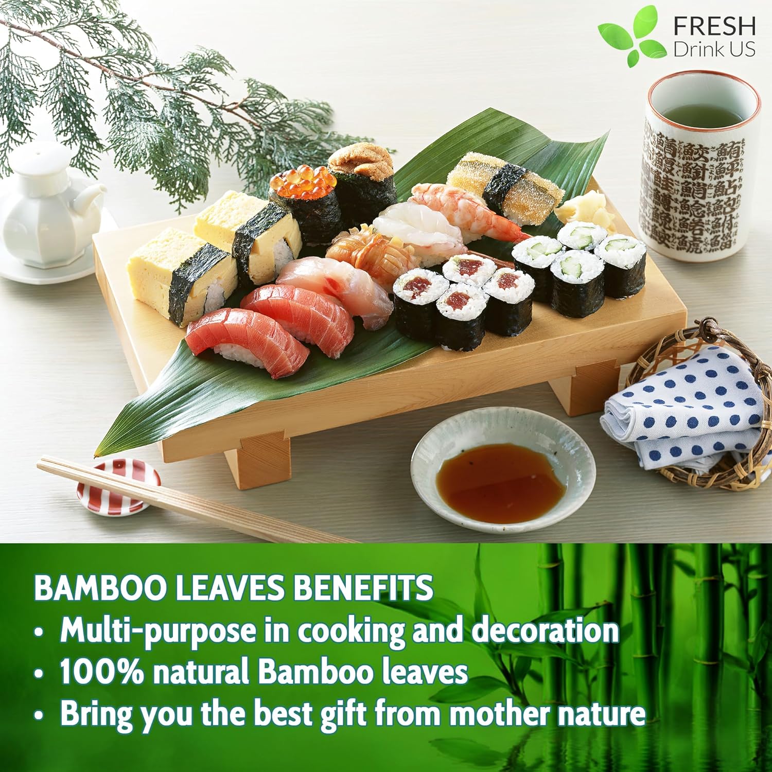 Dried Bamboo Whole Leaves, Bamboo Leaf, Sugar Free, Gluten Free, Whole Big Leaves, Bamboo Leaf For Cooking