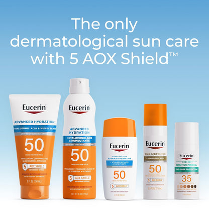 EUCERIN Advanced Hydration Ultra-Light Sunscreen Lotion - 1.7 oz