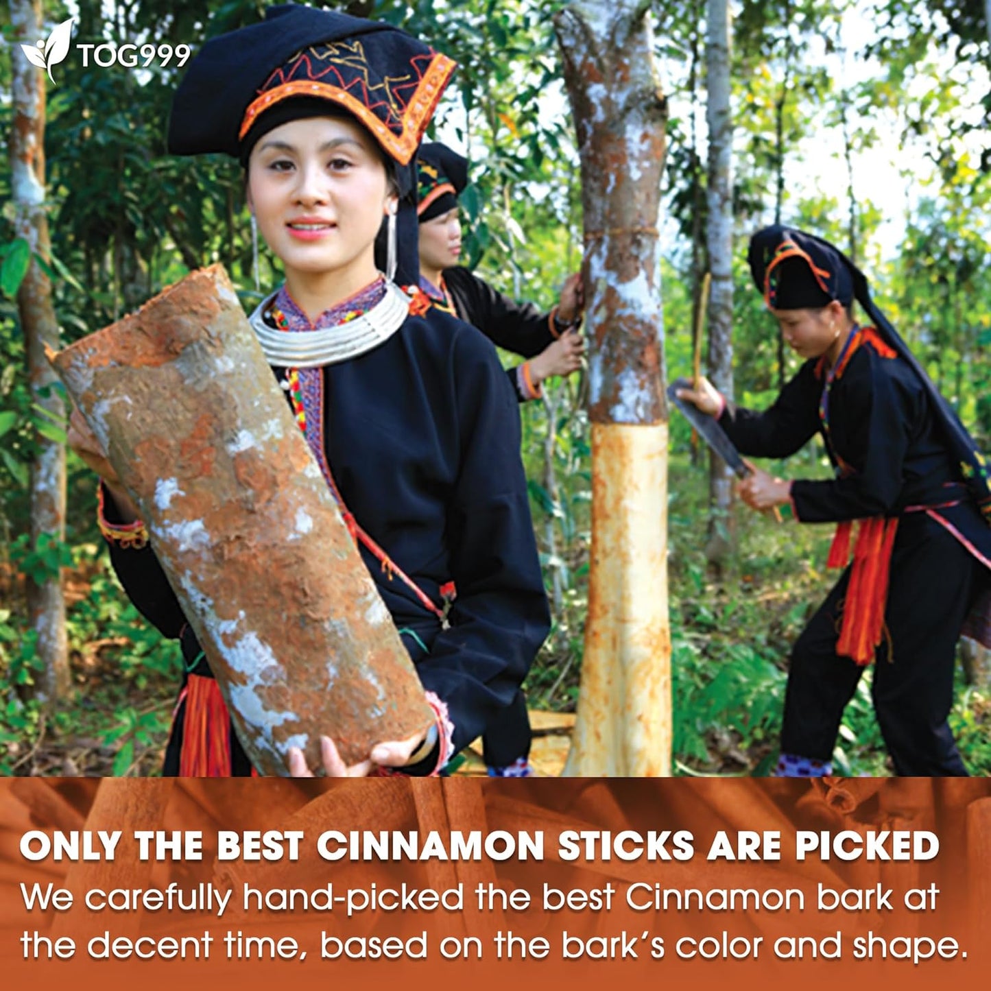 Pure Cinnamon Tea, 100% Natural & Pure Cinnamon. Cinnamon Herbal Tea. Cinnamon Stick Herbal Spice Tea. No Sugar, No Caffeine, No Gluten, Vegan.