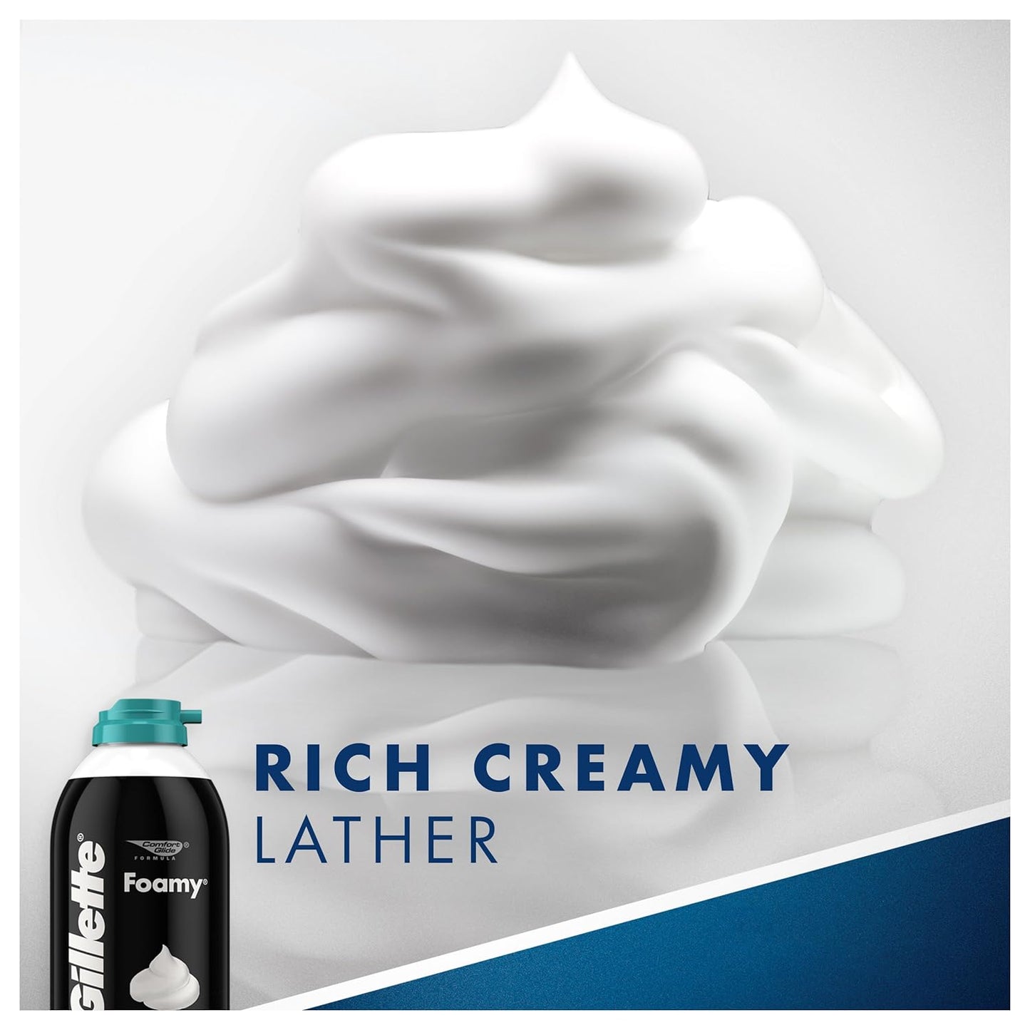 GILLETTE Foamy Sensitive Shave Foam - 11 oz