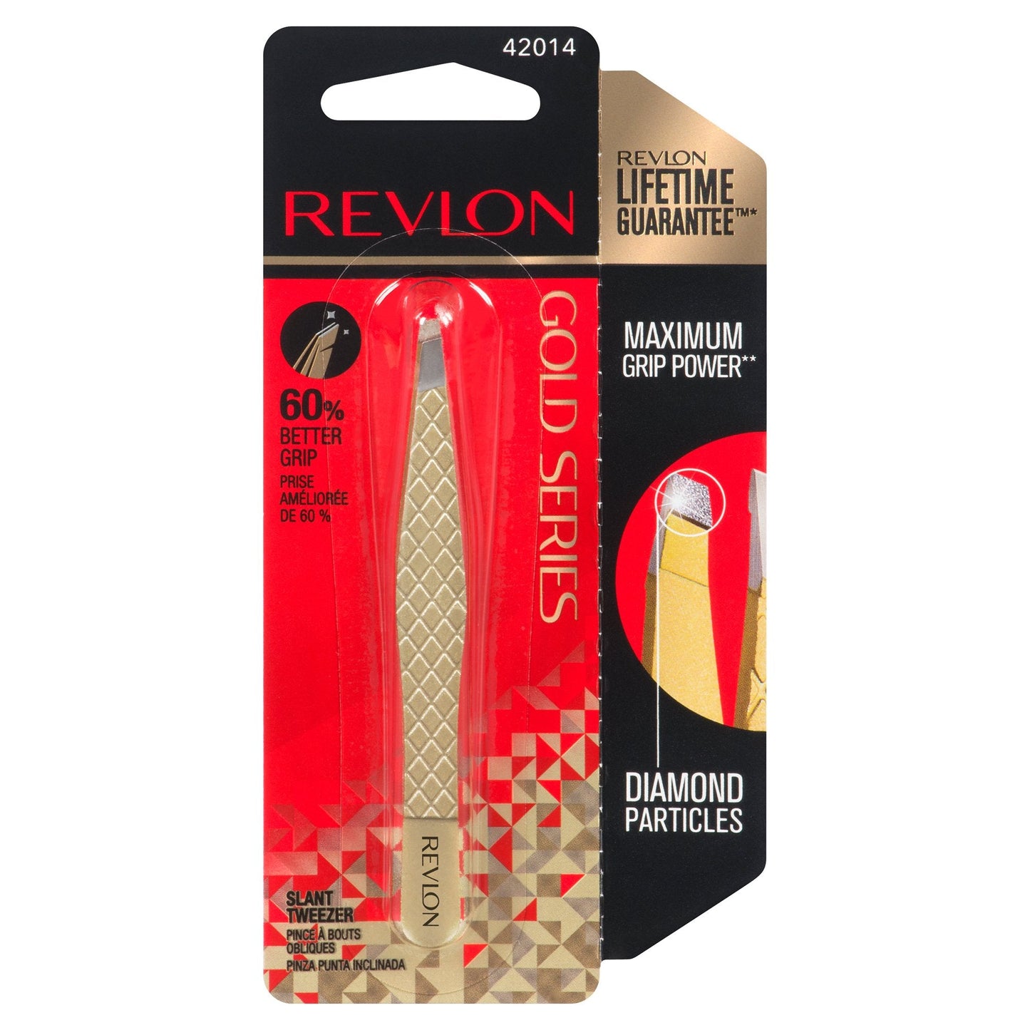 REVLON Stainless Steel Ultimate Slant Tweezer