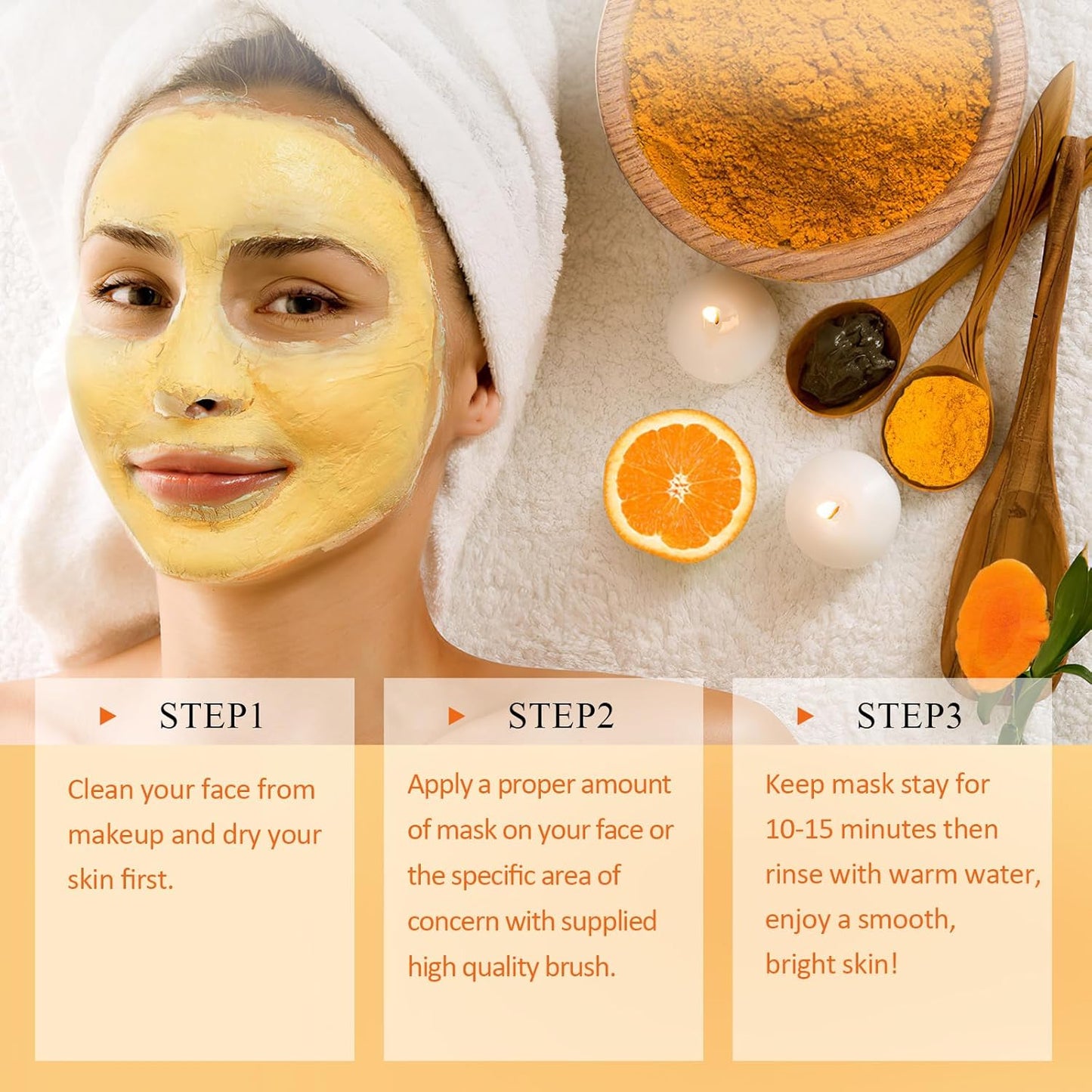 SHVYOG Vitamin C Clay Mask With Turmeric