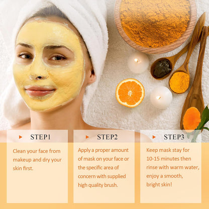 SHVYOG Vitamin C Clay Mask With Turmeric