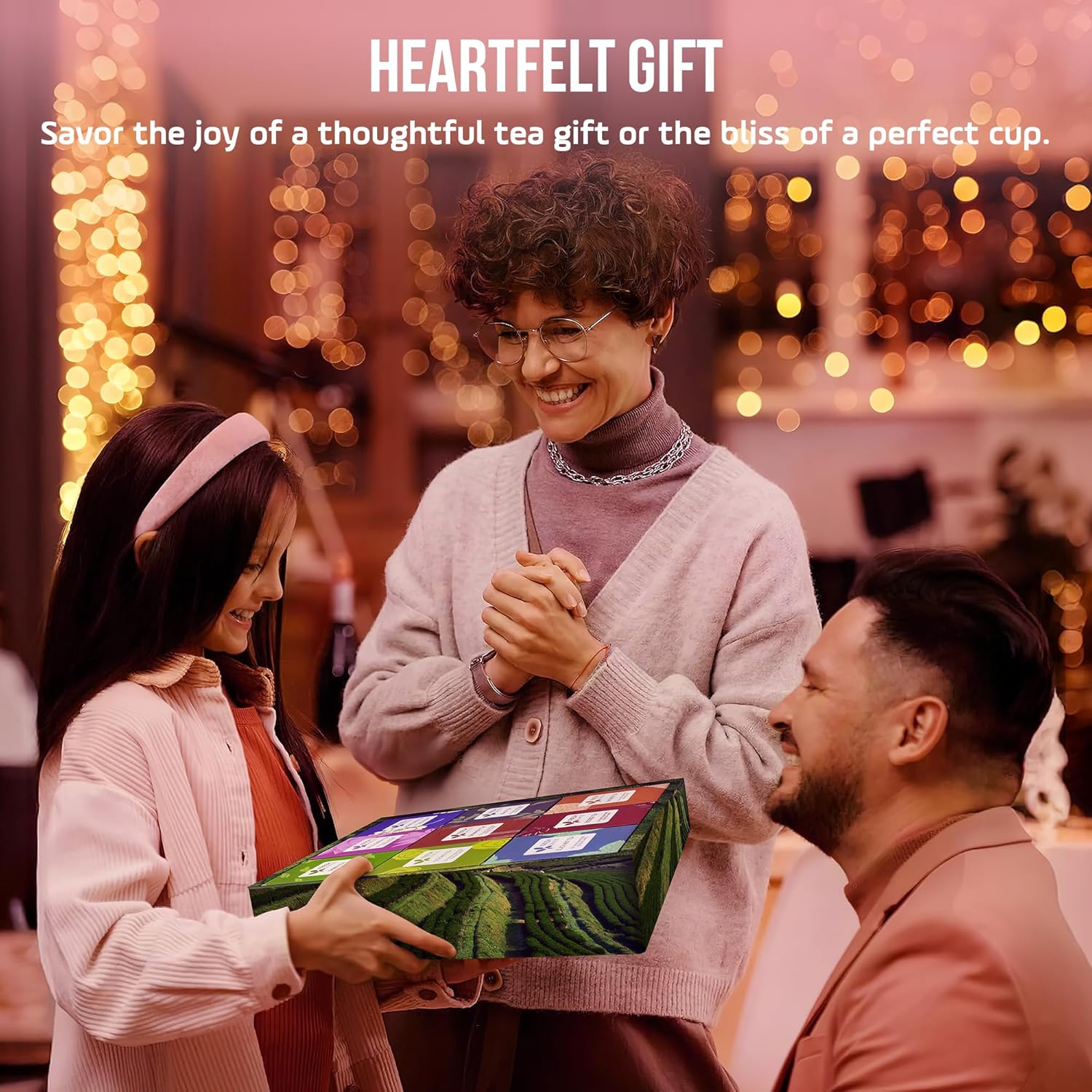 Premium 90 Tea Bags Sampler Assortment, 9 Different Flavors