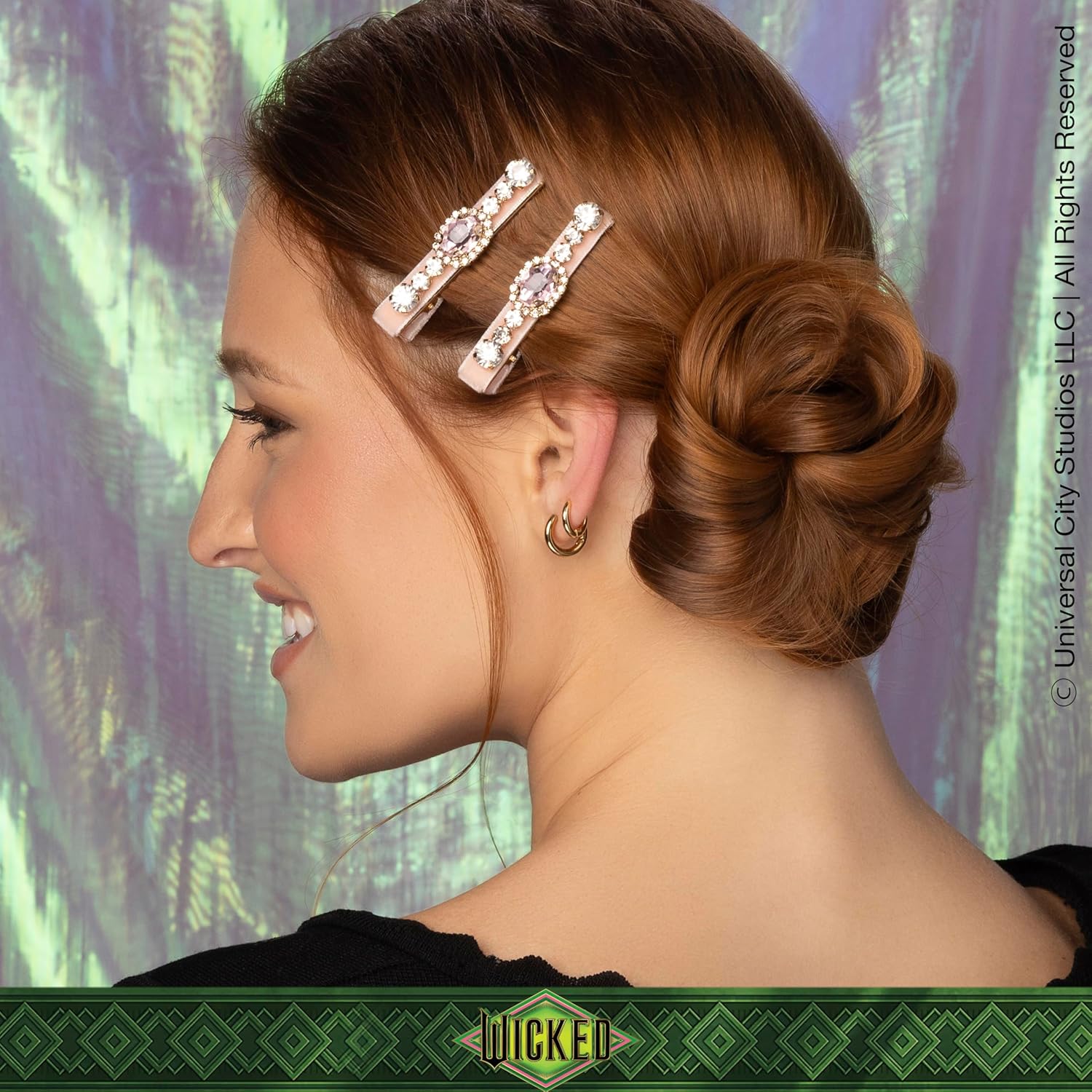 WICKED By Conair Glinda Rhinestone Salon Clips
