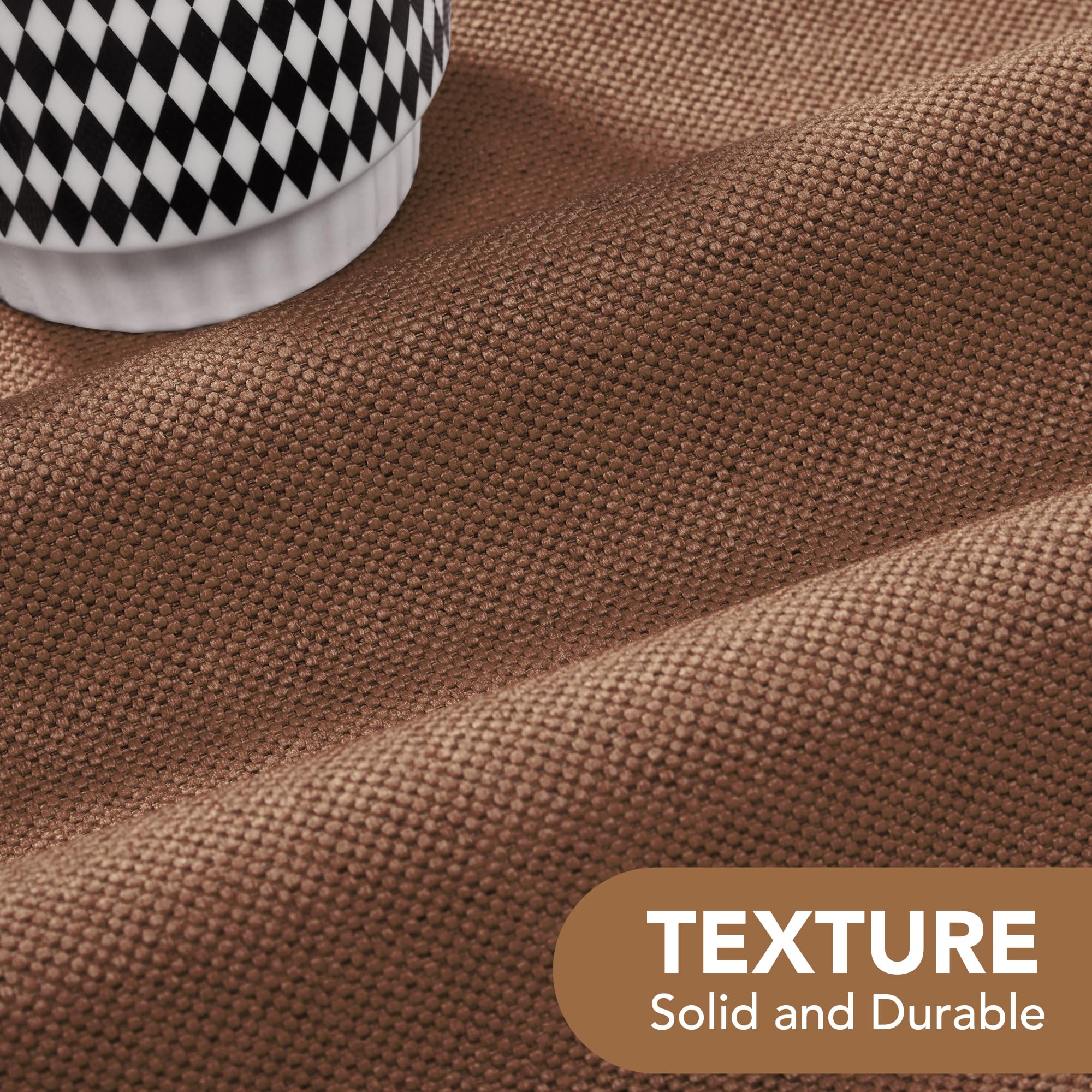 Saddle Brown Lumbar Pillow Covers, 2PCS