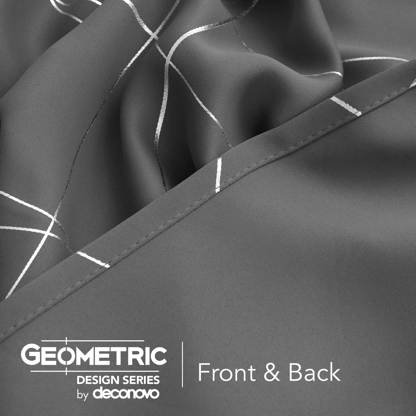 Geometric Blackout Curtains, 2 Panels