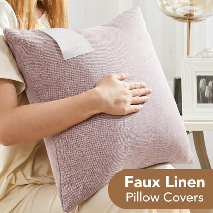 Saddle Brown Lumbar Pillow Covers, 2PCS