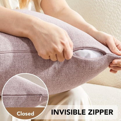 Saddle Brown Lumbar Pillow Covers, 2PCS