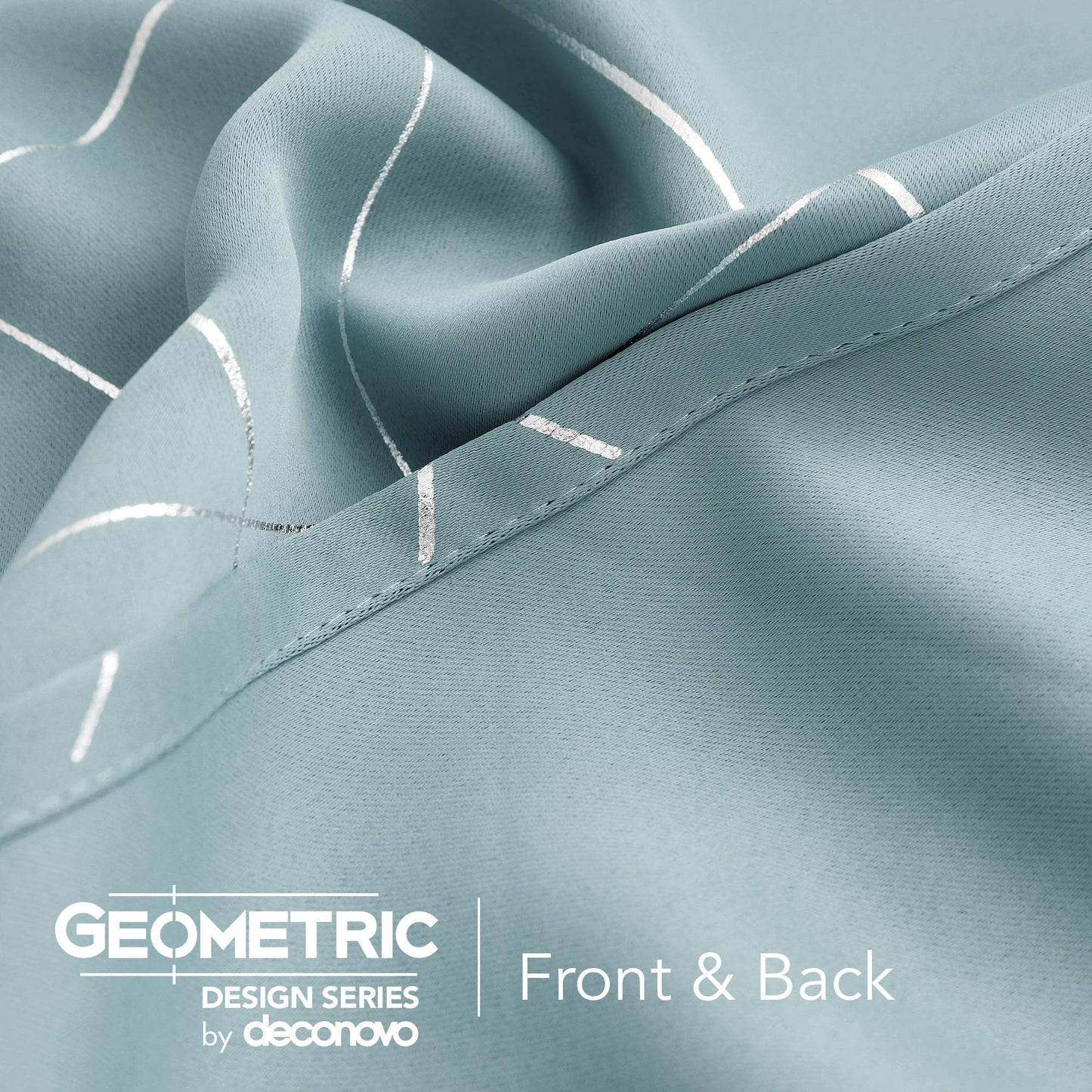 Geometric Blackout Curtains, 2 Panels