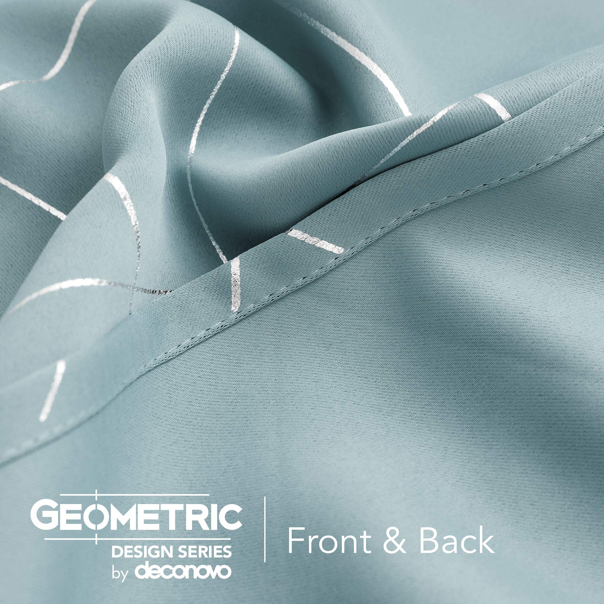 Geometric Blackout Curtains, 2 Panels