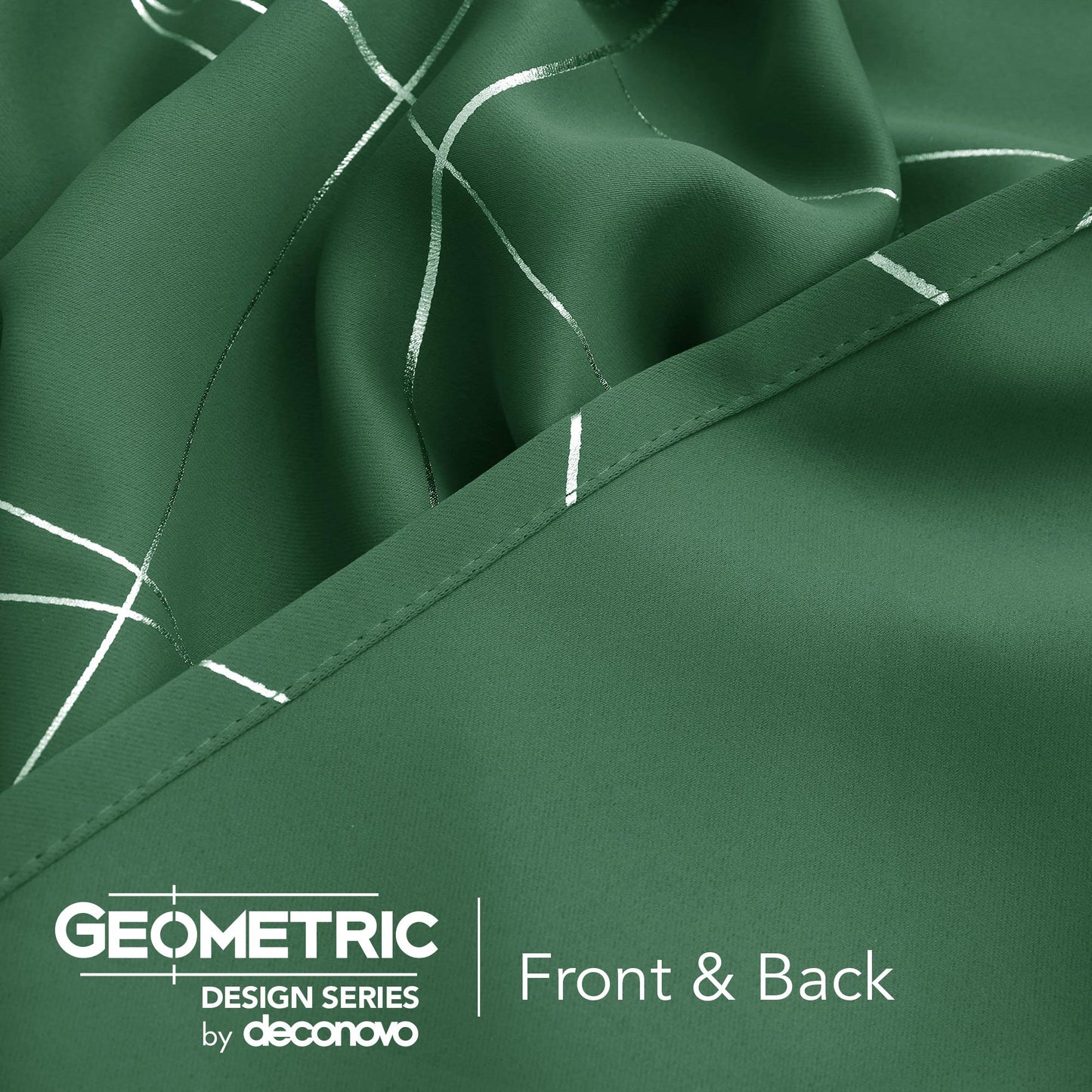 Geometric Blackout Curtains, 2 Panels