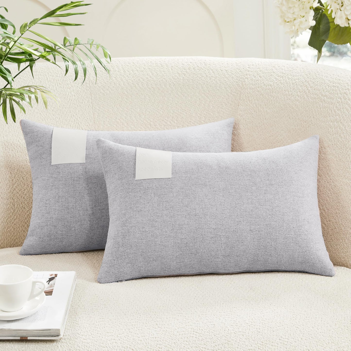 Saddle Brown Lumbar Pillow Covers, 2PCS