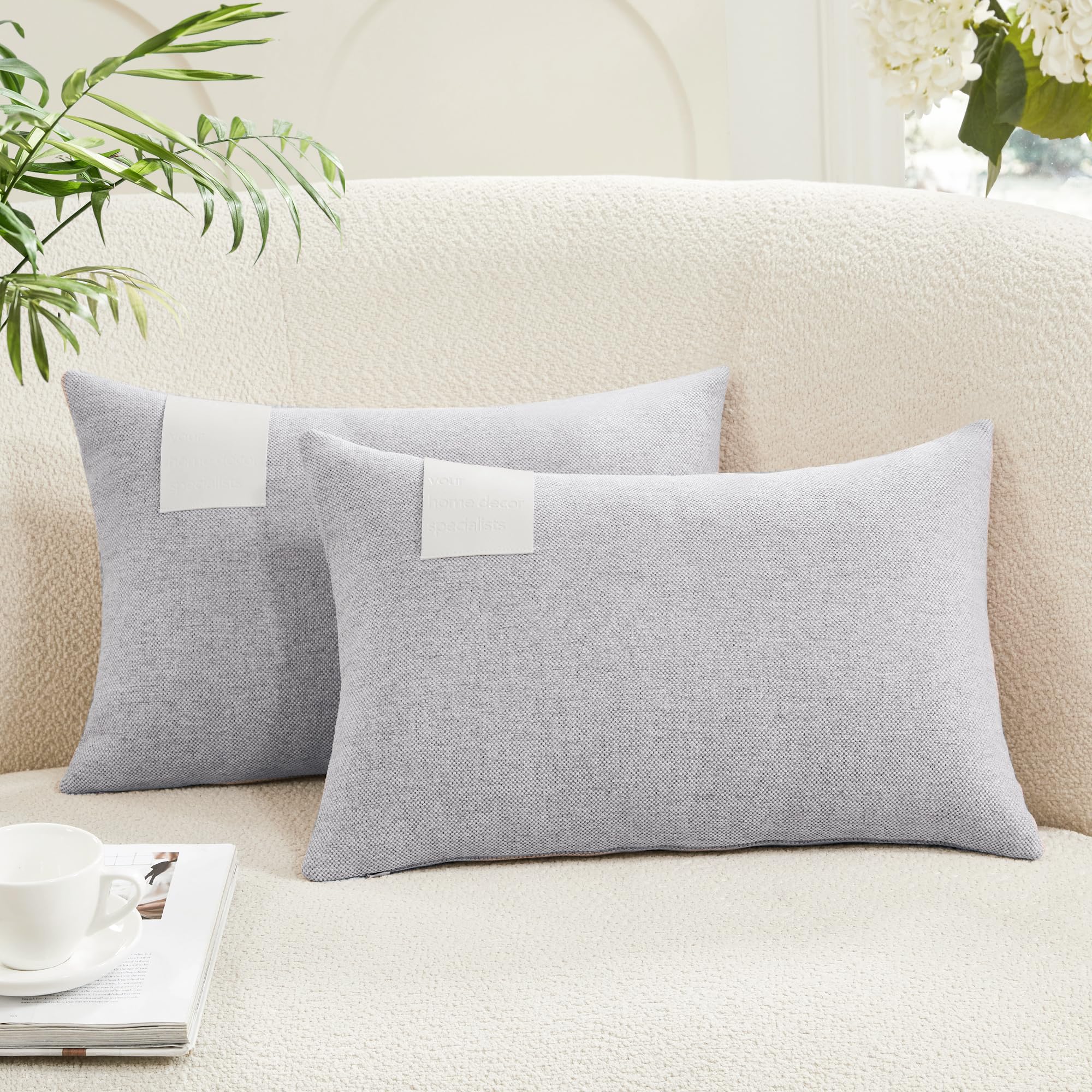 Saddle Brown Lumbar Pillow Covers, 2PCS