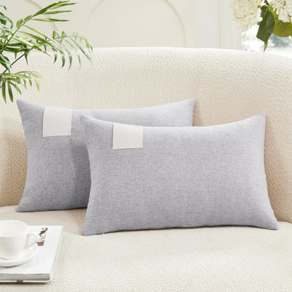 Saddle Brown Lumbar Pillow Covers, 2PCS