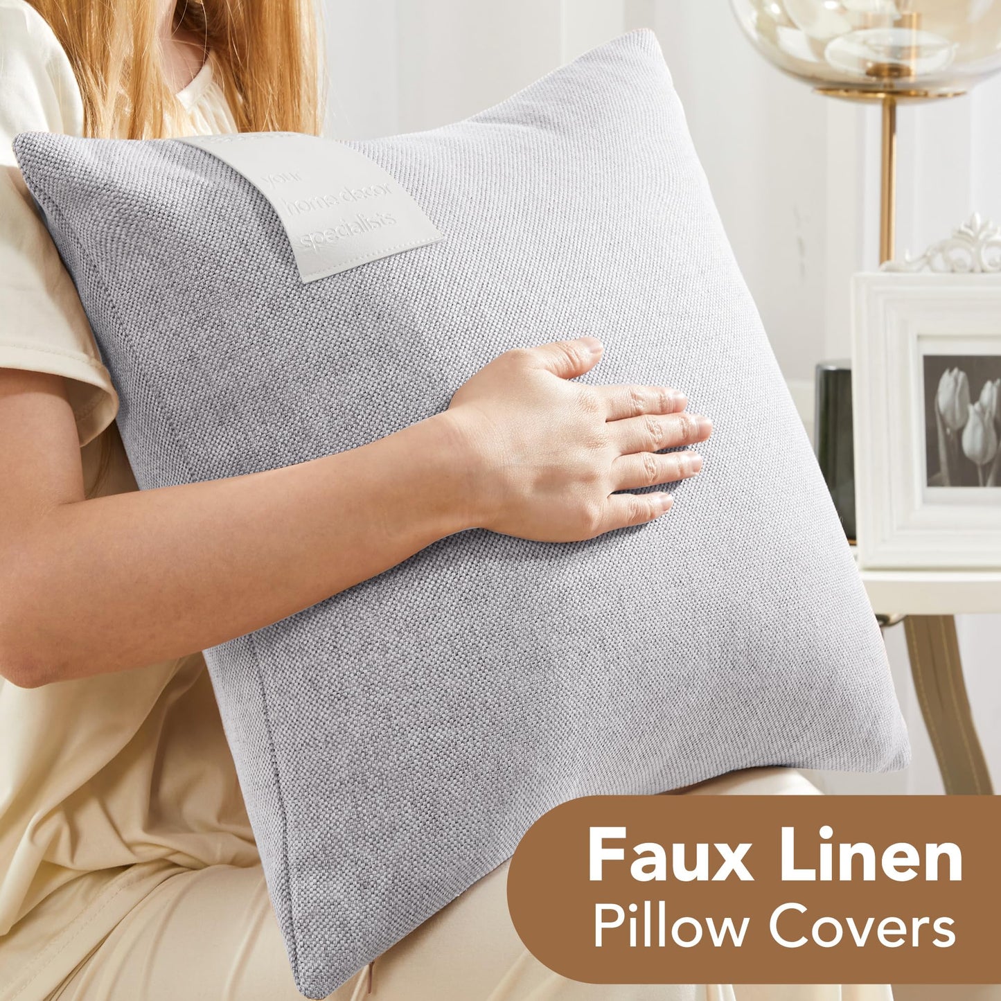 Saddle Brown Lumbar Pillow Covers, 2PCS