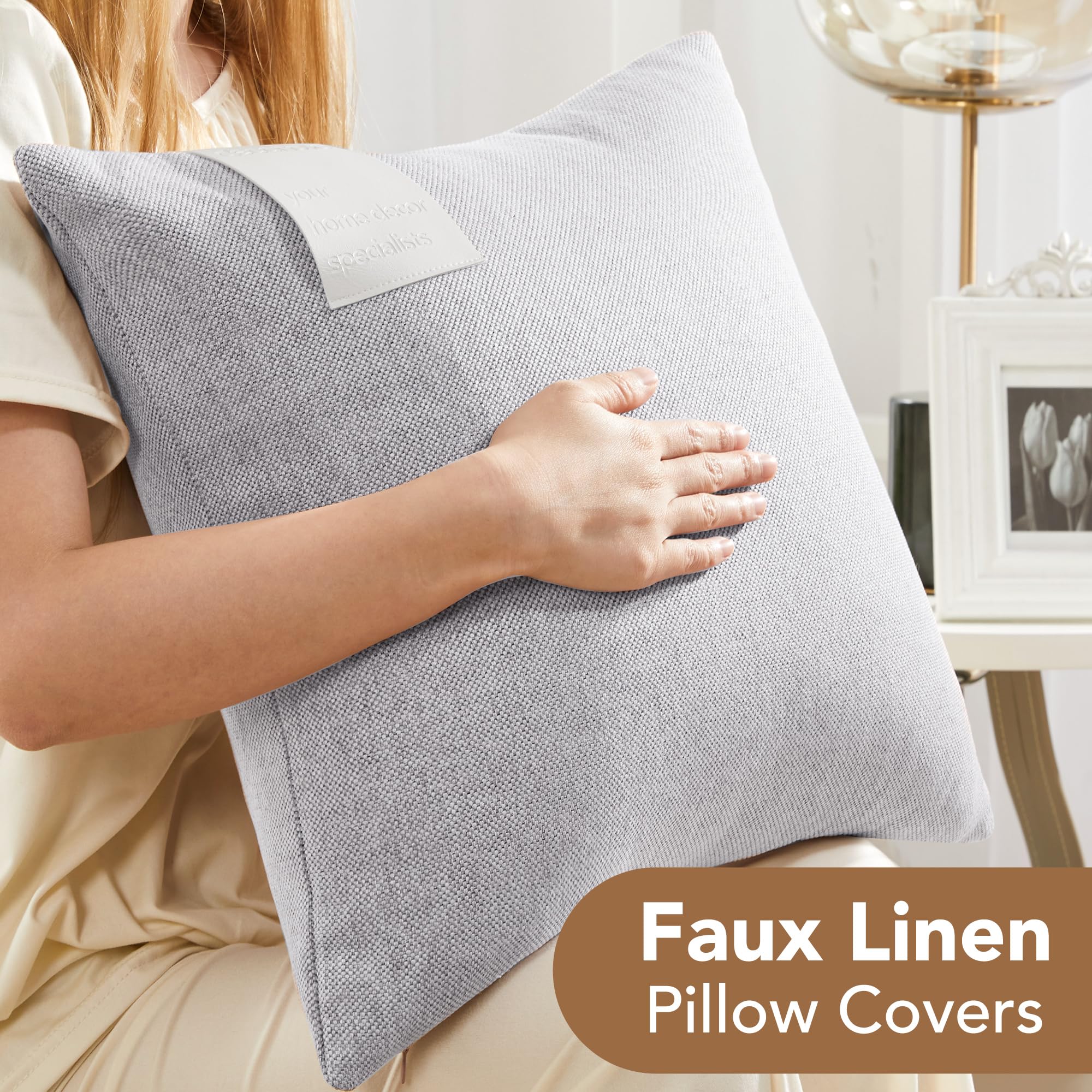 Saddle Brown Lumbar Pillow Covers, 2PCS