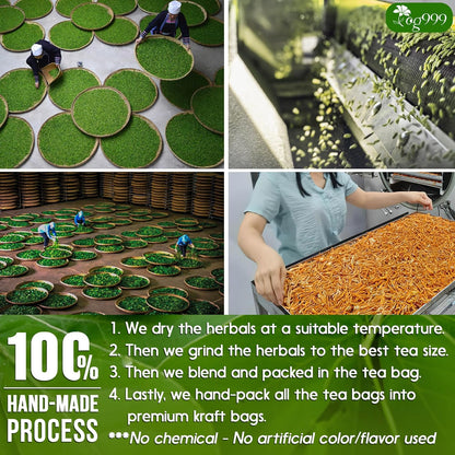 Premium Senna Peppermint Tea Bags. Relieves Constipation Natural Tea