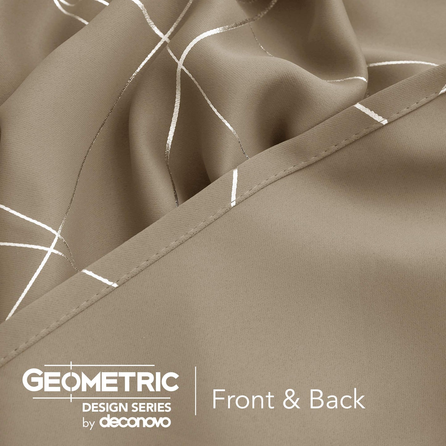 Geometric Blackout Curtains, 2 Panels