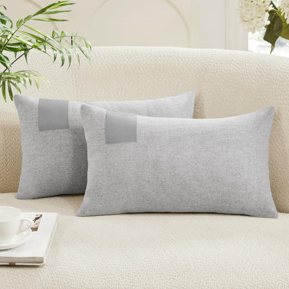 Saddle Brown Lumbar Pillow Covers, 2PCS