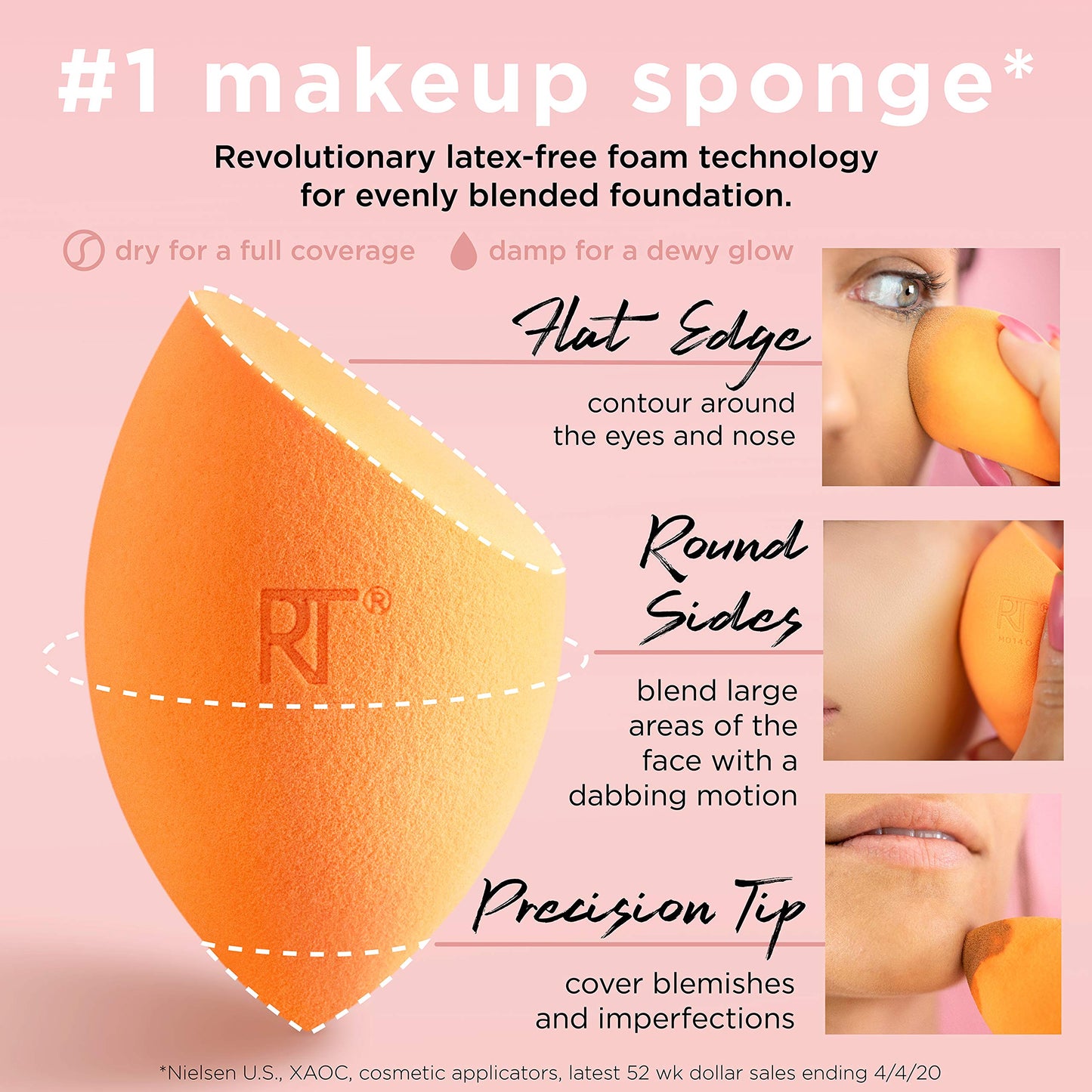 Real Techniques Limited Edition Miracle Makeup Blender Beauty Sponge