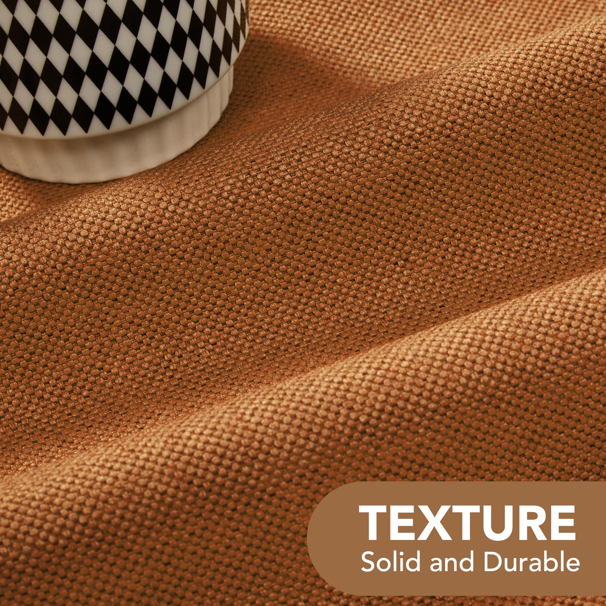 Saddle Brown Lumbar Pillow Covers, 2PCS