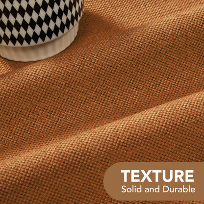 Saddle Brown Lumbar Pillow Covers, 2PCS