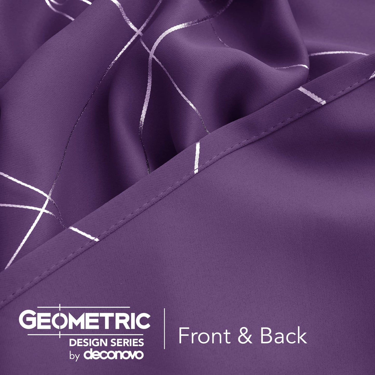 Geometric Blackout Curtains, 2 Panels