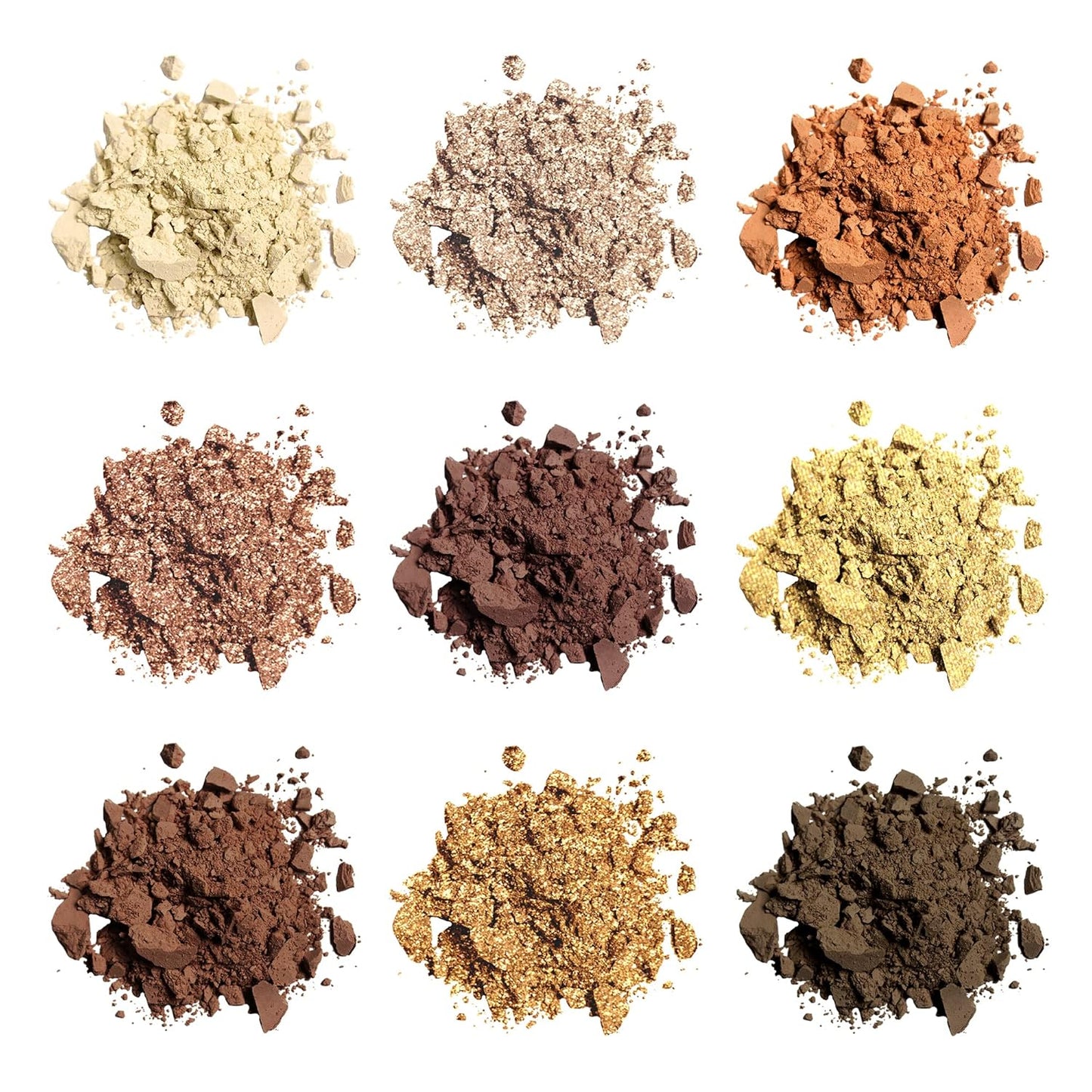 THE CREME SHOP 9 Color Shimmer & Glitter Eyeshadow Palette