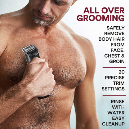 VACUTRIM Powerful Vacuum Hair Suction Electric Trimmer