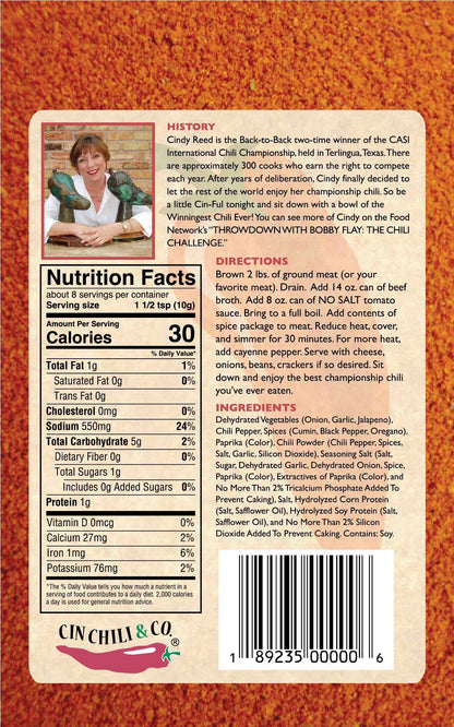 Cin Chili Dry Mix