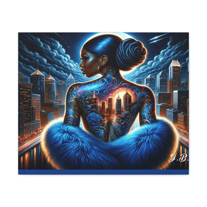 African American Blue Sky's Canvas Gallery Wraps Canvas Gallery Wraps