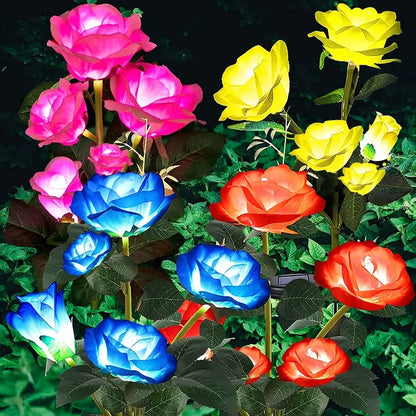 Magic Hue Solar Rose Lights