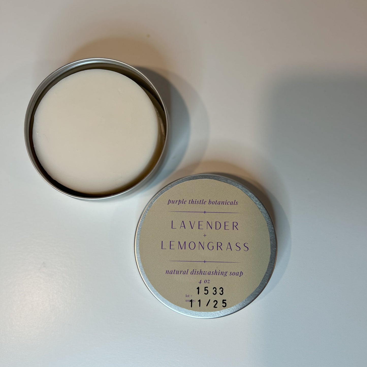 All-Natural Solid Dish Soap