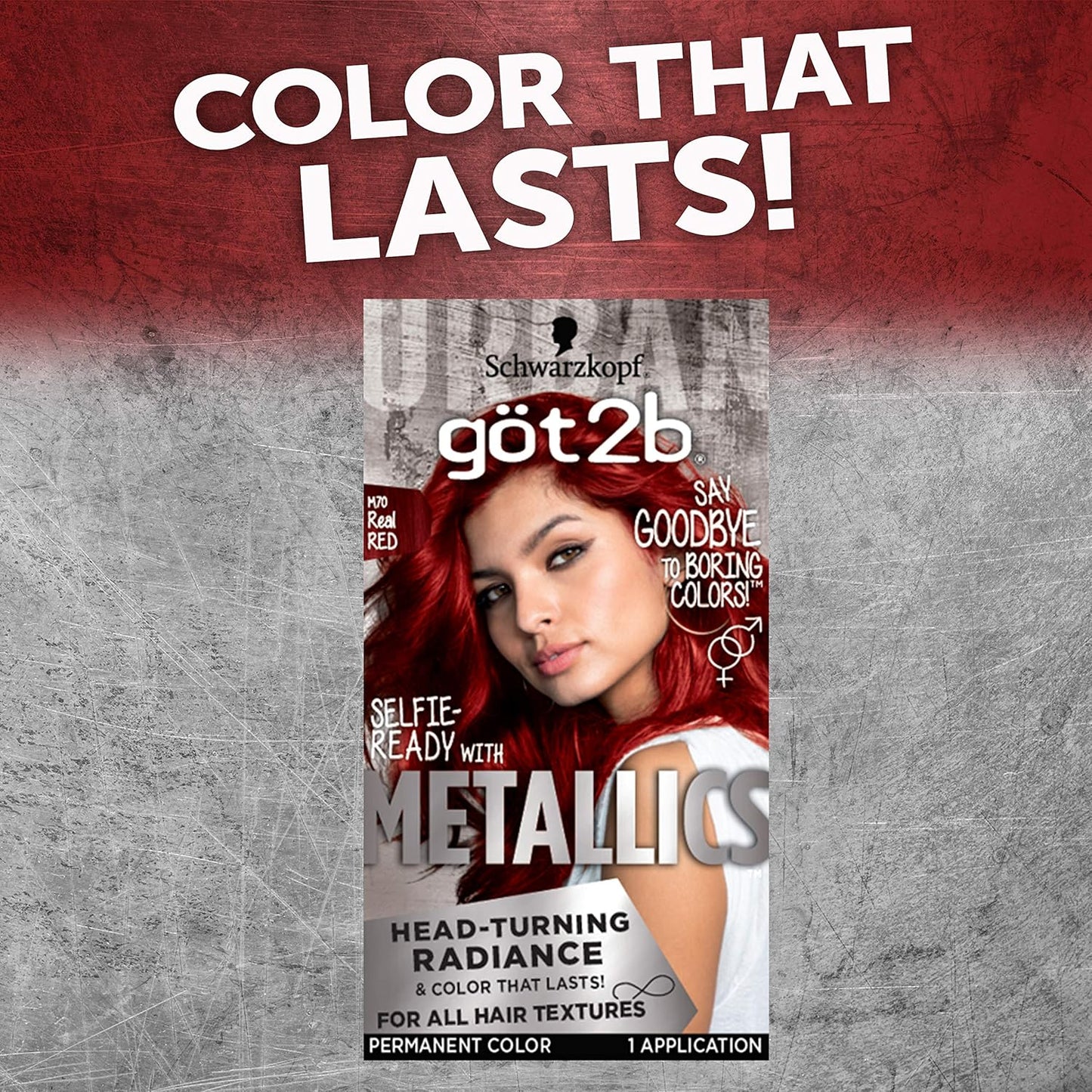 SCHWARZKOPF Got2b Metallics Permanent Hair Color