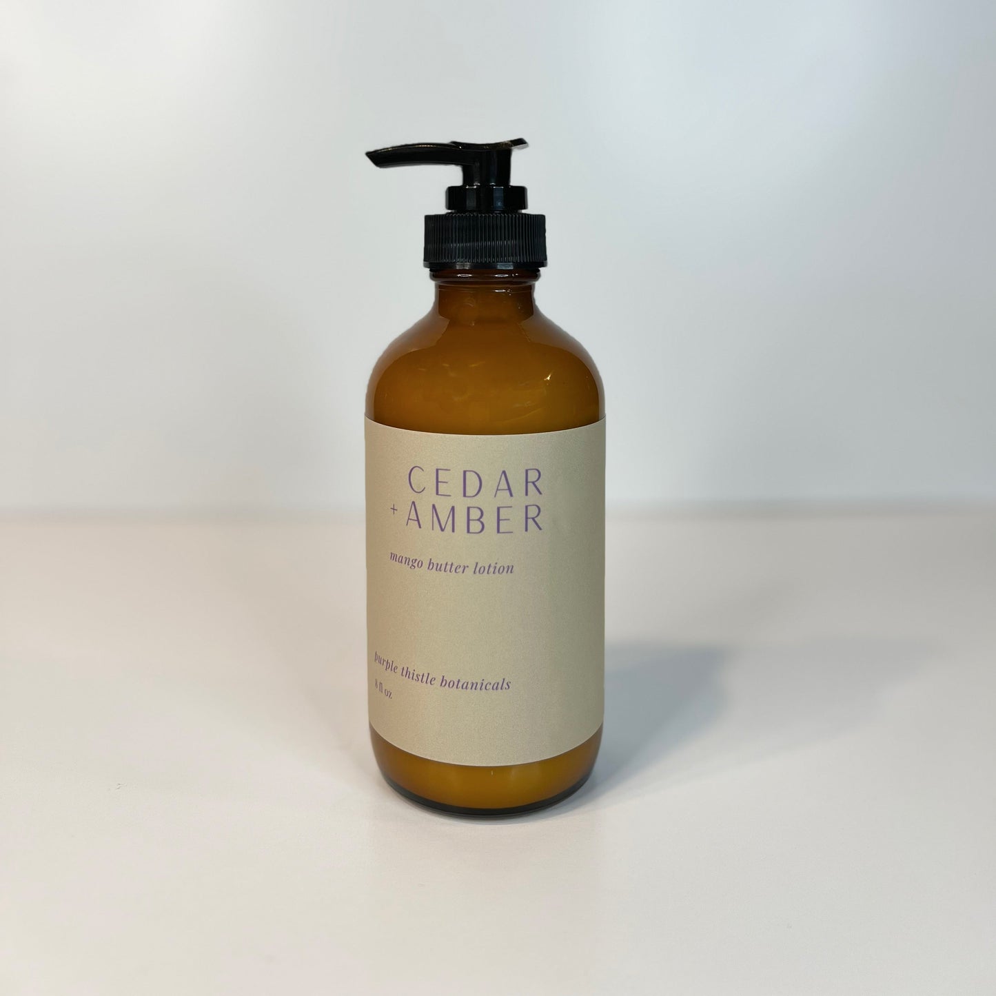 Cedar + Amber Mango Butter Lotion