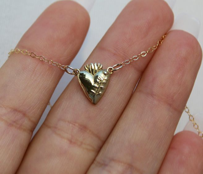 Holy Hearts™ Chaste Heart Of St. Joseph Necklace