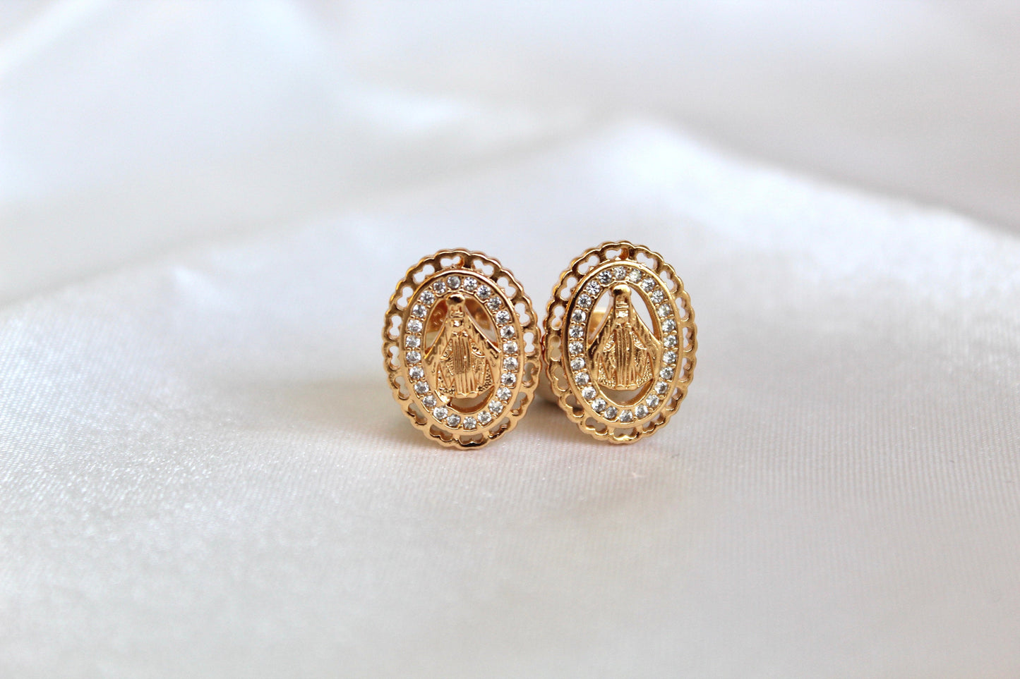 Miraculous Our Lady of Graces Earrings
