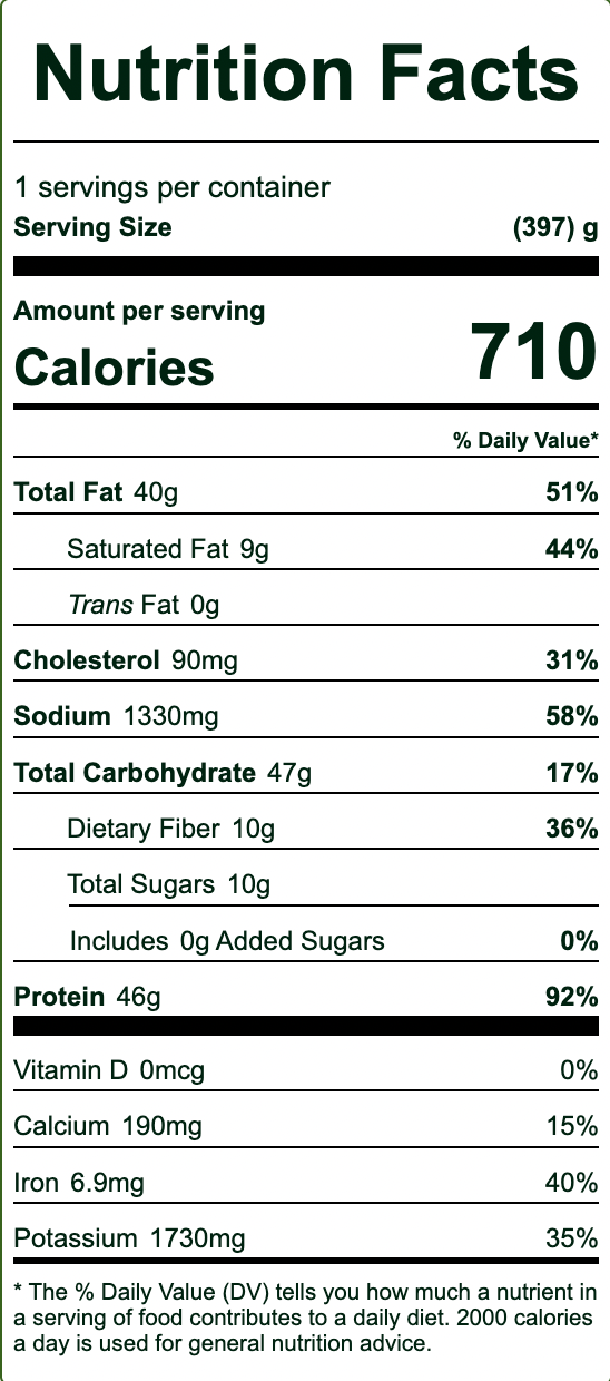 Adaptogen Rubbed Flank Steak