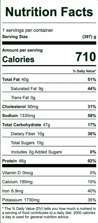 Adaptogen Rubbed Flank Steak