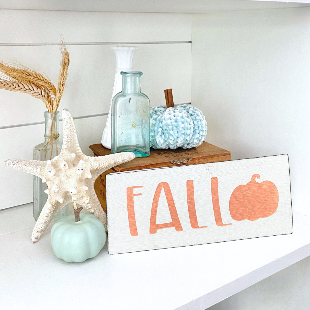 Fall Pumpkin Sign