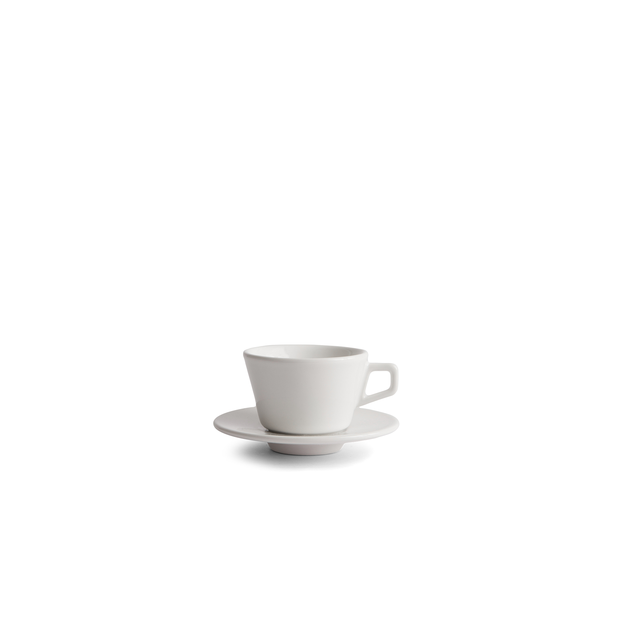 3oz Espresso Cup & Saucer - White